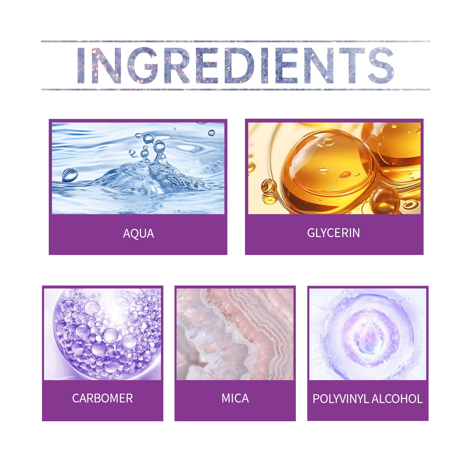 Jaysuing Sequined Glitter Stick (Purple), Party Dance, Performance, Makeup, Face, Body, Collarbone, Highlight And Shine